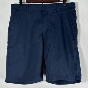 Greg Norman Men’s Blue Hi Tech Textile Jordan Golf Shorts Size 32 Athletic Wear